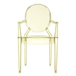 Louis Ghost chair stoel geel