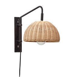 Damila wandlamp zwart