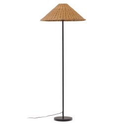 Urania vloerlamp rotan