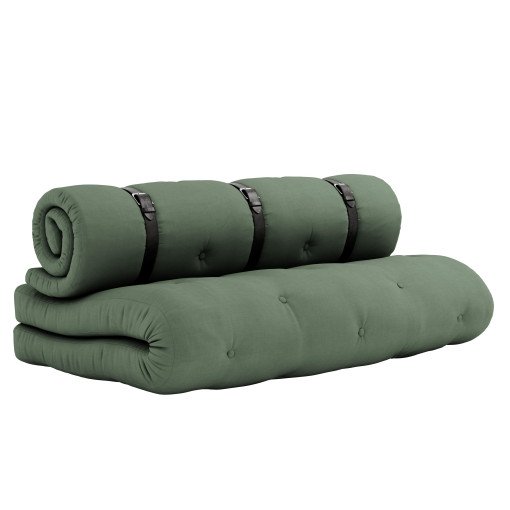 Buckle-up ligbed 140x200, Olive Green