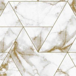 Marble Mosaic behang Goud