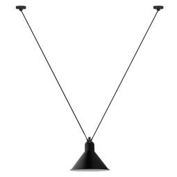 Les Acrobates de Gras N323 L Conic hanglamp Ø26 zwart