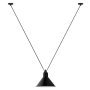 Les Acrobates de Gras N323 L Conic hanglamp Ø26 zwart