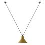 Les Acrobates de Gras N323 L Conic hanglamp Ø26 geel