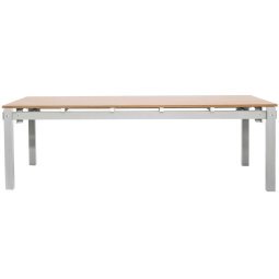 Military table tafel 240x85 Grijs-hout