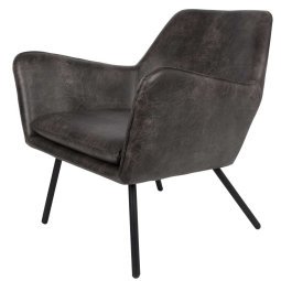Dobson fauteuil vintage grijs