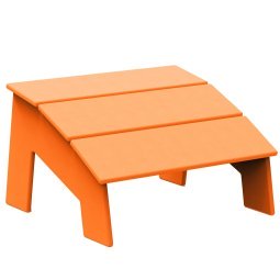 Adirondack ottoman voetenbank sunset orange