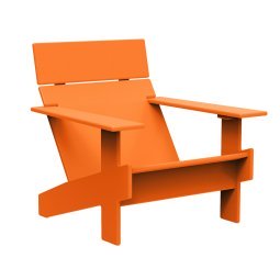 Lollygagger Lounge kinderstoel Sunset Orange