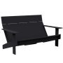 Lollygagger sofa 2-zits tuinbank black