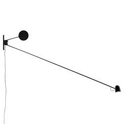 Counterbalance wandlamp LED zwart