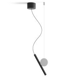 Doi hanglamp LED wit/zwart