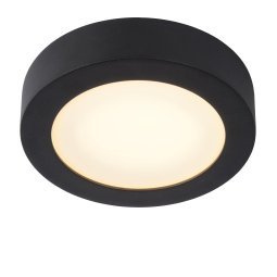 Brice Ø18 plafondlamp LED badkamer IP44 zwart