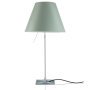 Costanza tafellamp telescopisch met schakelaar aluminium/Comfort Green