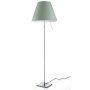 Costanza vloerlamp telescopisch met schakelaar aluminium/Comfort Green