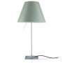 Costanzina tafellamp aluminium/Comfort Green