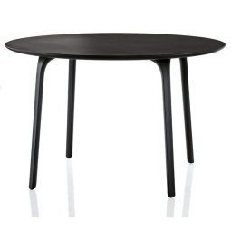 Table First rond large zwart