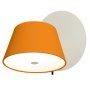 Tam Tam A wandlamp halfmat oranje