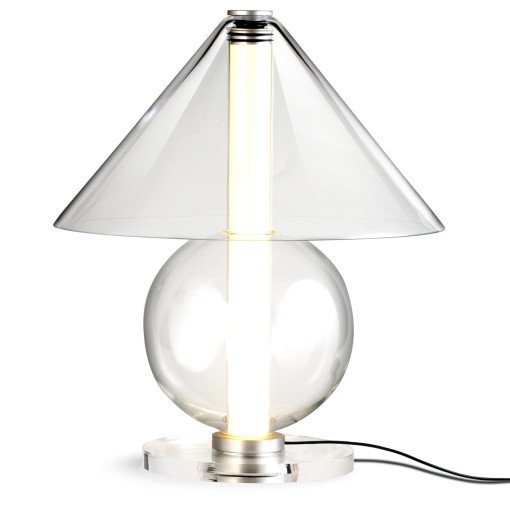 Fragile tafellamp LED transparant