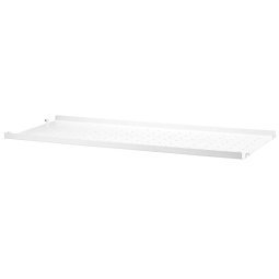 Metal shelf low edge 78x20 1-pack wit