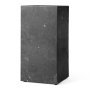 Plinth Tall bijzettafel 30x30 Marquina marmer zwart