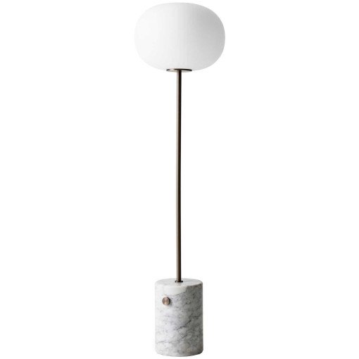 JWDA vloerlamp Carrara Marble/Bronzed Brass