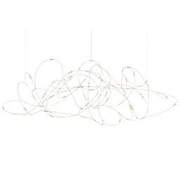 Flock of Light 31 hanglamp LED 180x100 brons