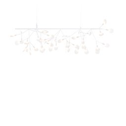 Heracleum III Endless hanglamp LED wit