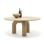 Elephante eettafel Ø140 Ivory Brushed