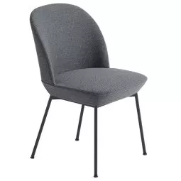 Oslo Side stoel antraciet Ocean 80