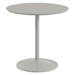 Soft Café tafel Ø75x73 Grey Linoleum