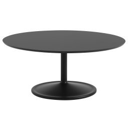 Soft salontafel Ø95x42 Black Nanolaminate