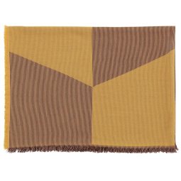 Sway plaid 180x130 mustard