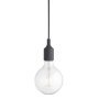 E27 hanglamp LED Dark Grey