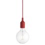 E27 hanglamp LED Red