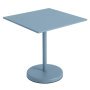 Linear Steel tuintafel 70x70x73 Pale Blue