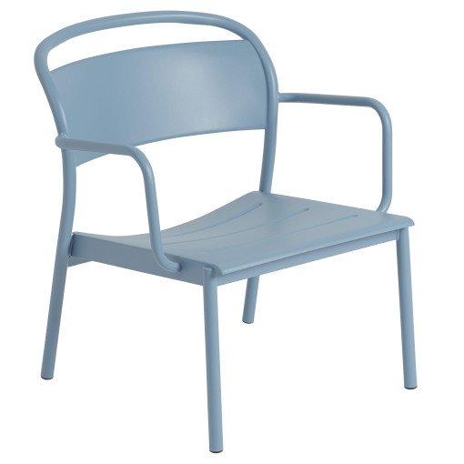 Linear Steel fauteuil Pale Blue