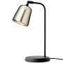 Material bureaulamp geel staal