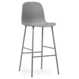 Form Bar Chair barkruk 75cm grijs