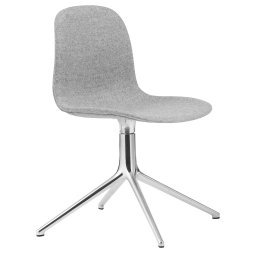 Form swivel stoel gestoffeerd Synergy Grey