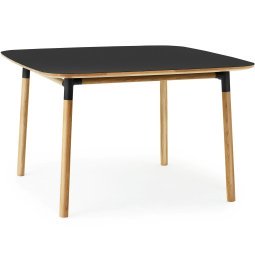 Form Table tafel zwart 120x120