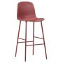 Form Bar Chair barkruk 75cm rood