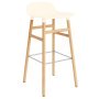 Form Barstool barkruk 75cm met eiken onderstel creme