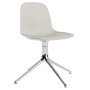 Form Chair Swivel stoel met aluminium onderstel licht grijs