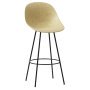 Mat Bar Chair barkruk 75cm Hemp Black Steel