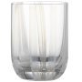 Stripe glas 39cl white stripes