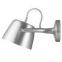 Tub wandlamp aluminium