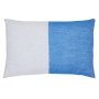 Echo kussenhoes 60x40 blauw