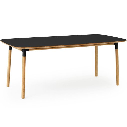 Form Table tafel zwart 200x95