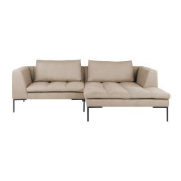 Rikke chaise longue rechts beige