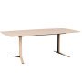 Fusion uitschuifbare eettafel 175x95 light oak, intasia